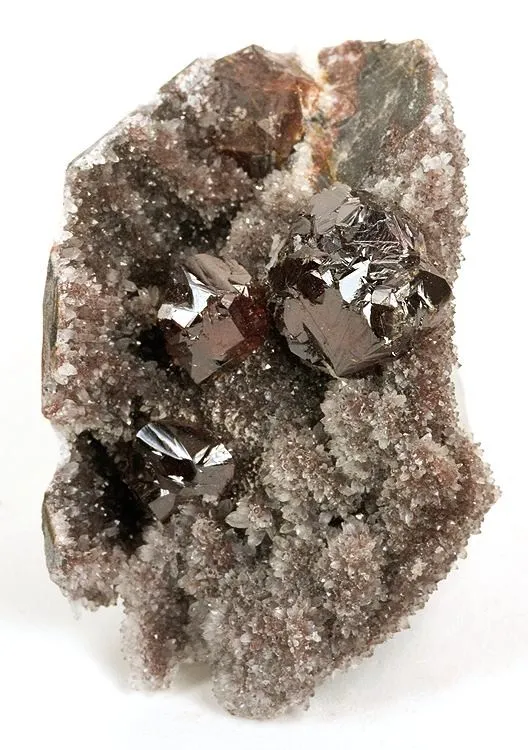 Sphalerite, Quartz - image 1