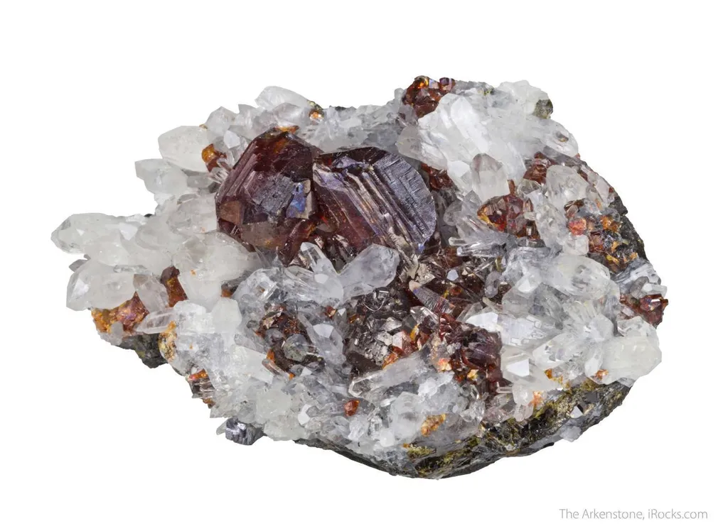 Sphalerite, Quartz - image 3