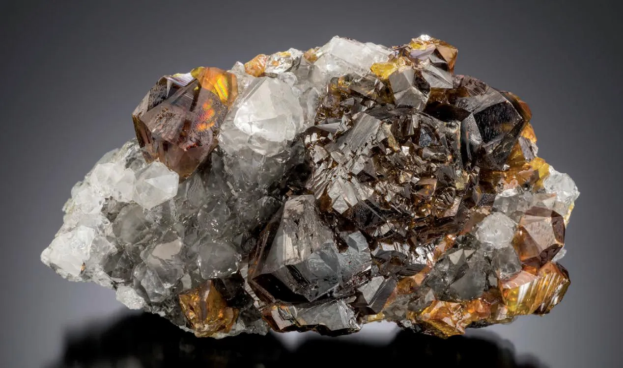 Sphalerite, Quartz - image 1