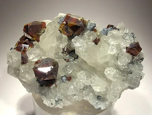 Sphalerite, Quartz image
