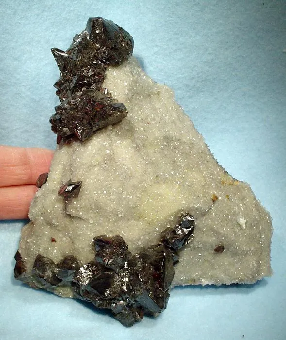 Sphalerite, Quartz image