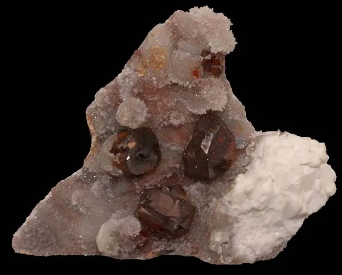 Sphalerite, Quartz image