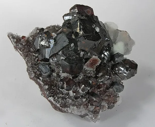 Sphalerite, Quartz image