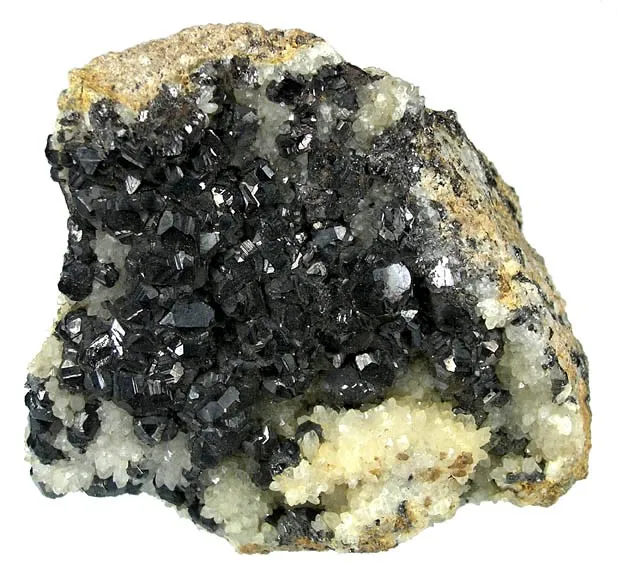 Sphalerite, Quartz image