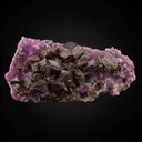 Sphalerite, Quartz v. Amethyst - image 1