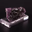 Sphalerite, Quartz v. Amethyst - image 2
