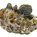 Sphalerite, Quartz (Var: Amethyst) - image 1