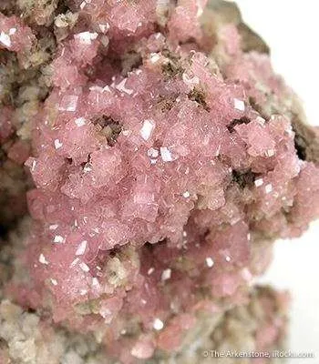 Sphalerite (Rare!) With Rhodochrosite - image 2
