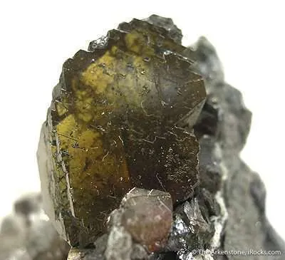 Sphalerite (Twinned) on Quartz - image 2