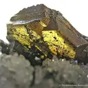 Sphalerite (Twinned) on Quartz - image 3