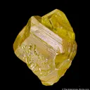 Sphalerite var. Cleiophane (twinned) - image 1