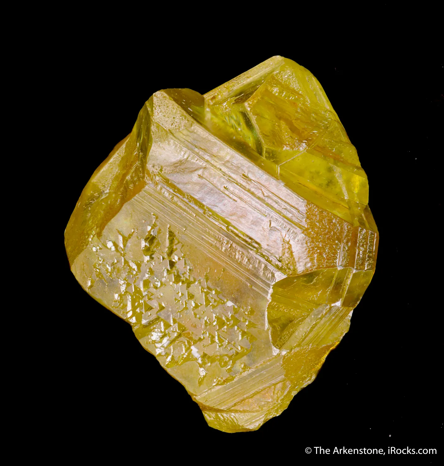 Sphalerite var. Cleiophane (twinned) - image 1