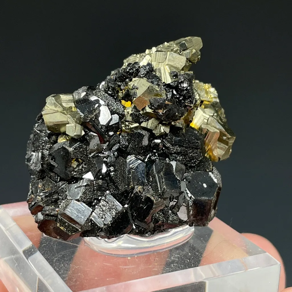 Sphalerite Var Marmatite and Pyrite - image 3