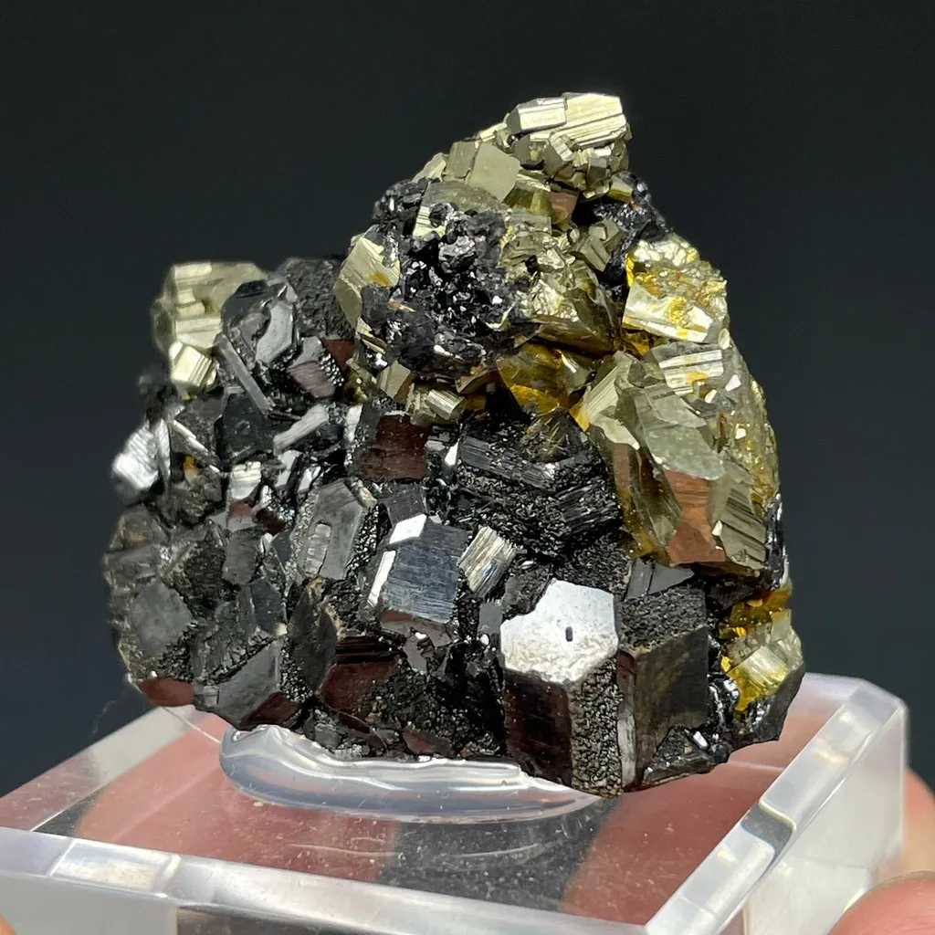 Sphalerite Var Marmatite and Pyrite - image 2