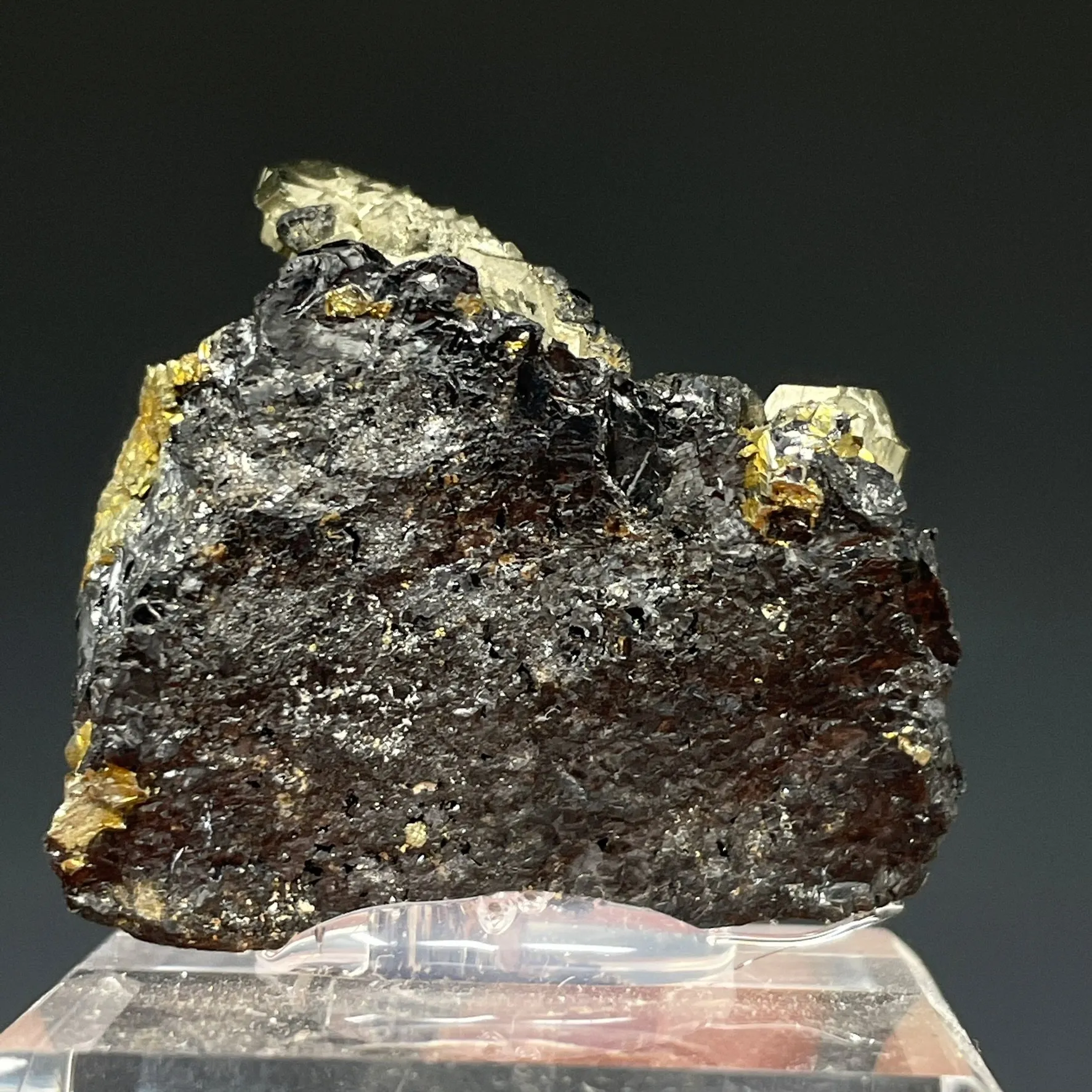 Sphalerite Var Marmatite  and Pyrite - image 4
