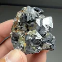 Sphalerite with Arsenopyrite, Calcite, Quartz - image 2