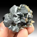 Sphalerite with Arsenopyrite, Calcite, Quartz - image 1