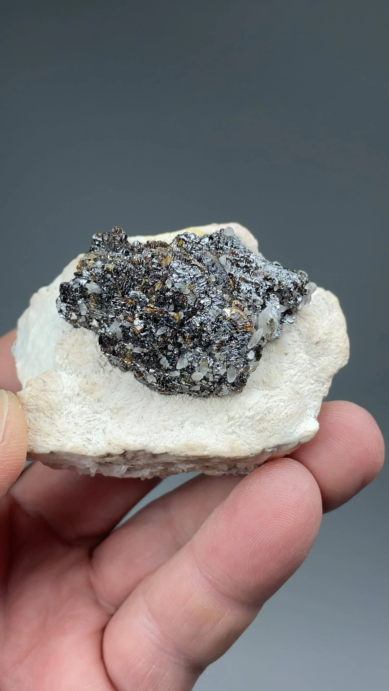 Sphalerite with Barite, Calcite - image 2