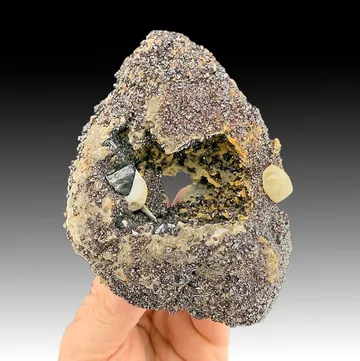 Sphalerite with Calcite