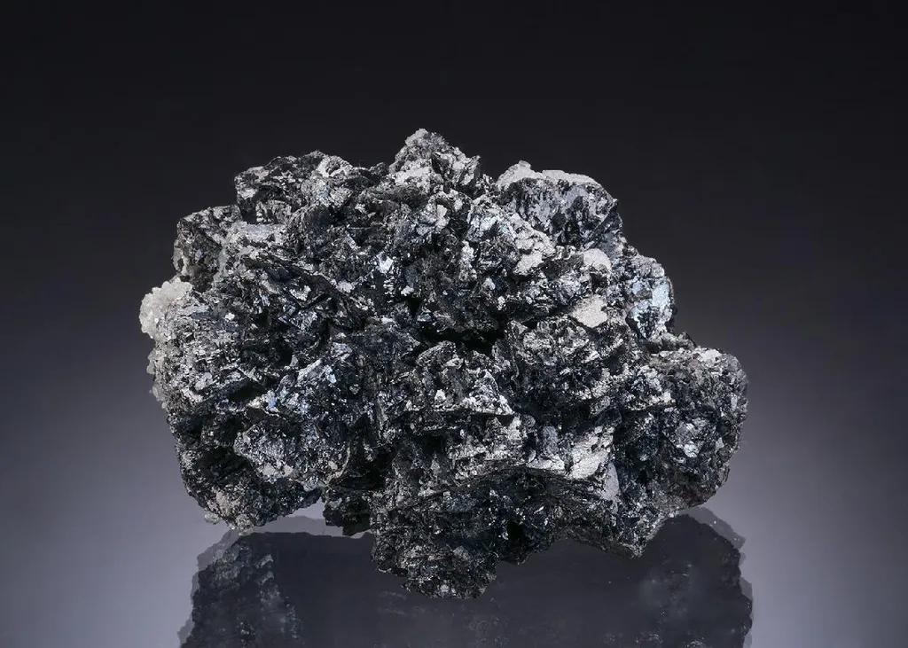 SPHALERITE with CALCITE