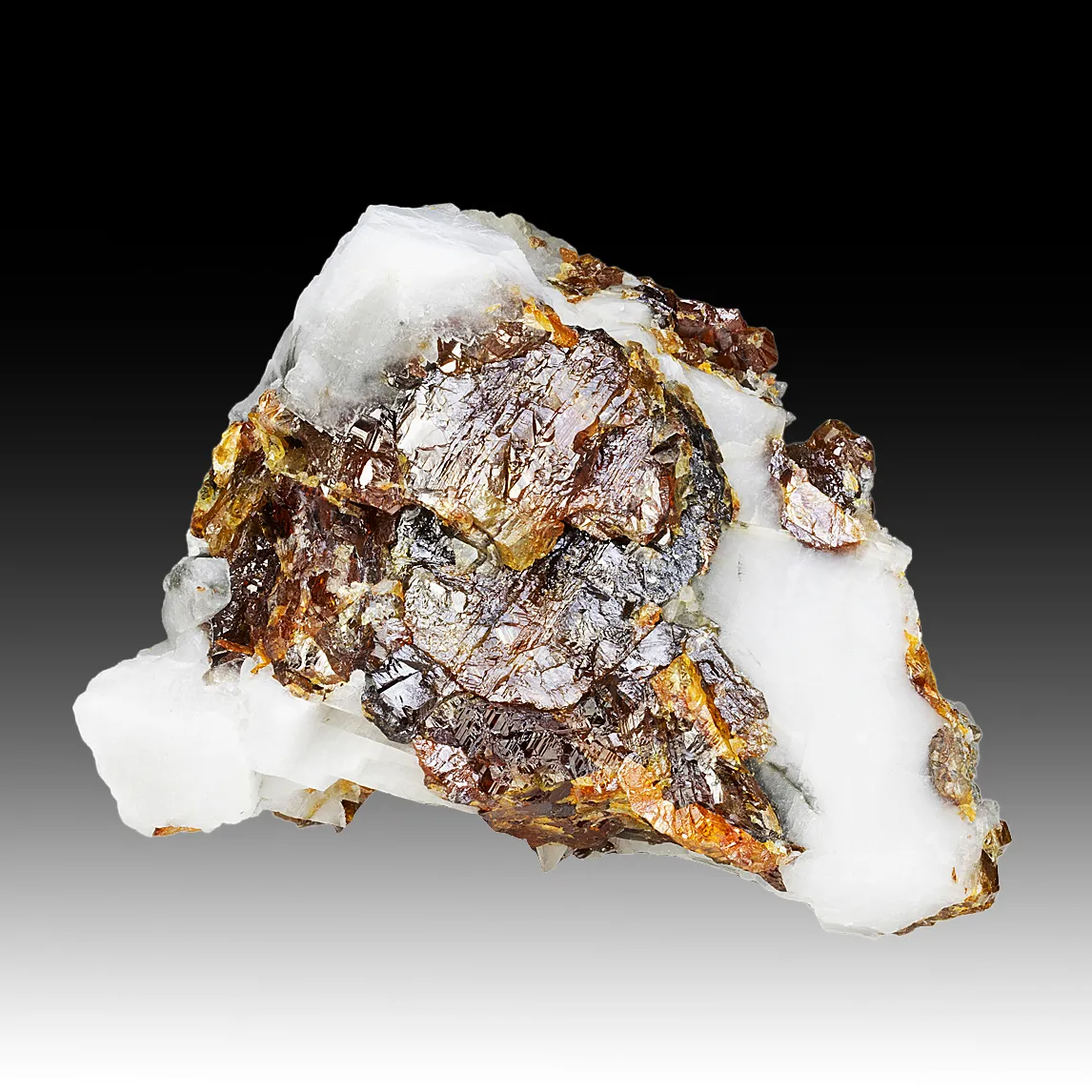 Sphalerite with Calcite - image 1