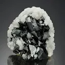 Sphalerite with Calcite and Arsenopyrite - image 1