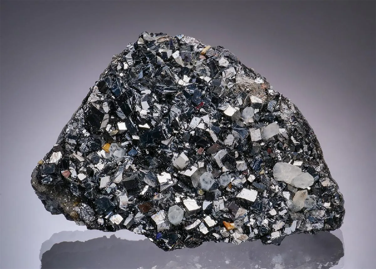 Sphalerite with Calcite and Quartz - image 1