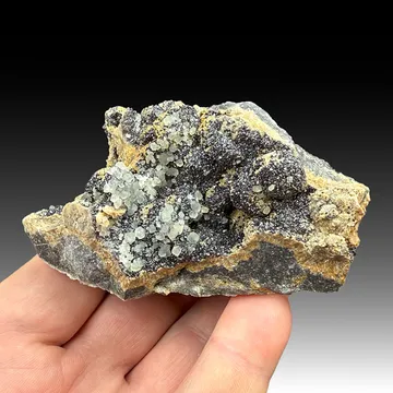 Sphalerite with Calcite, Ankerite