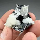 Sphalerite with Calcite, Arsenopyrite (2032) - image 2