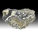 Sphalerite with Calcite, Barite - image 1