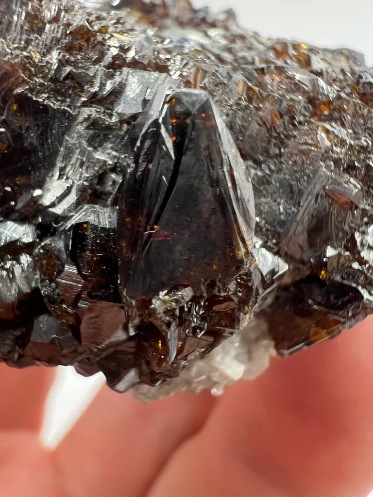 Sphalerite with Calcite - Elmwood Mine - 10053 - image 2