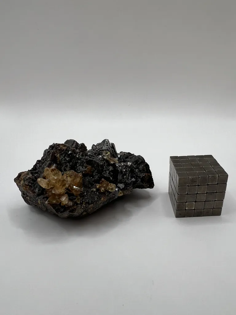 Sphalerite with Calcite - Elmwood Mine - 10054 - image 3