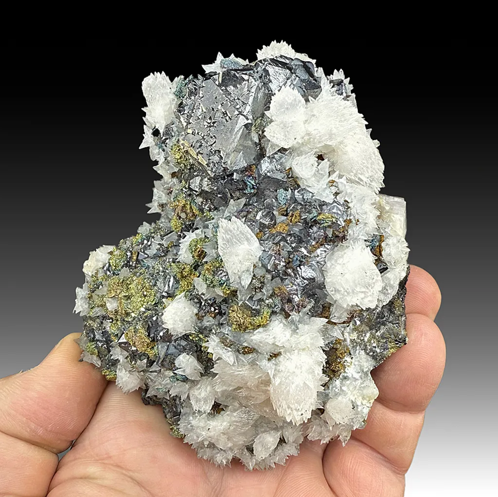 Sphalerite with Calcite, Pyrite after Pyrrhotite image