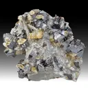 Sphalerite with Calcite, Quartz - image 1