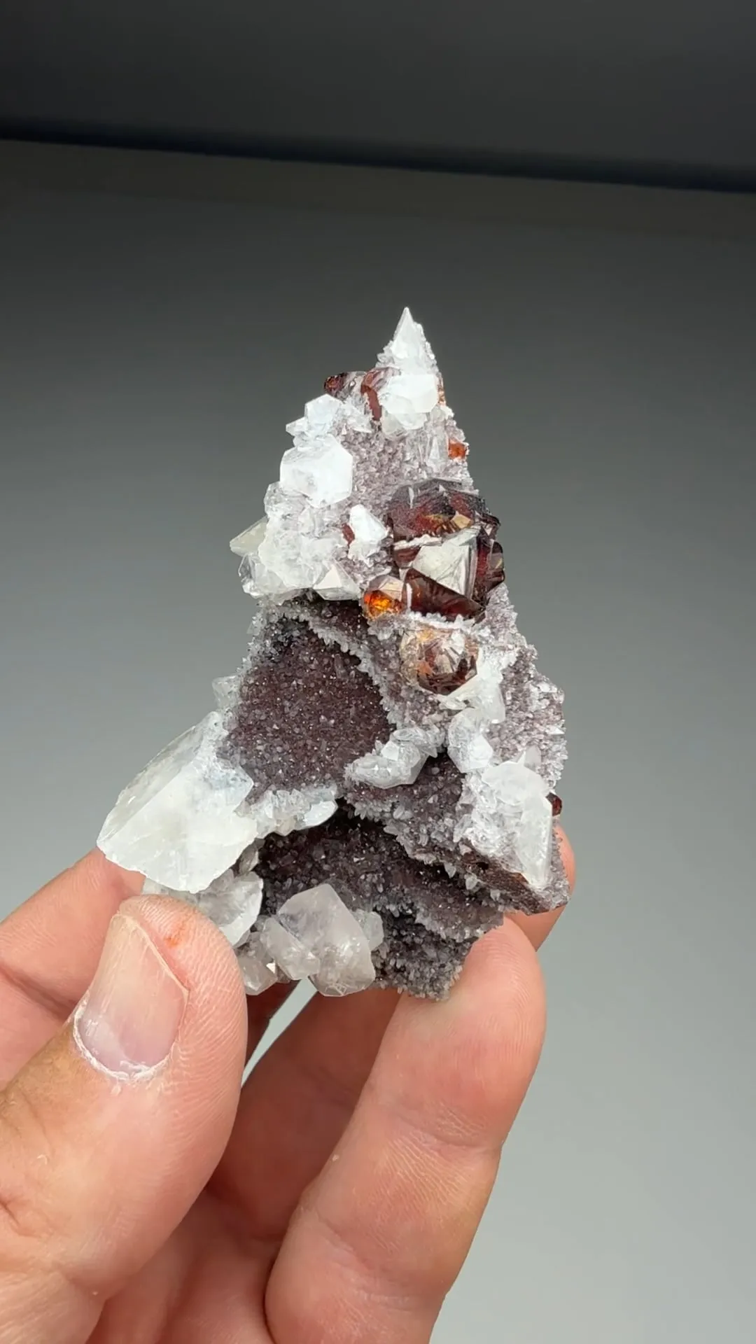 Sphalerite with Calcite, Quartz (792) - image 2
