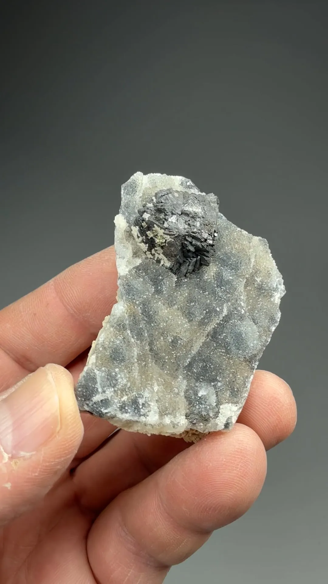 Sphalerite with Calcite, Quartz - image 2
