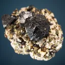 Sphalerite with Chalcopyrite on Dolomite - image 4