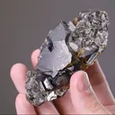 Sphalerite with Chalcopyrite on Quartz - image 2