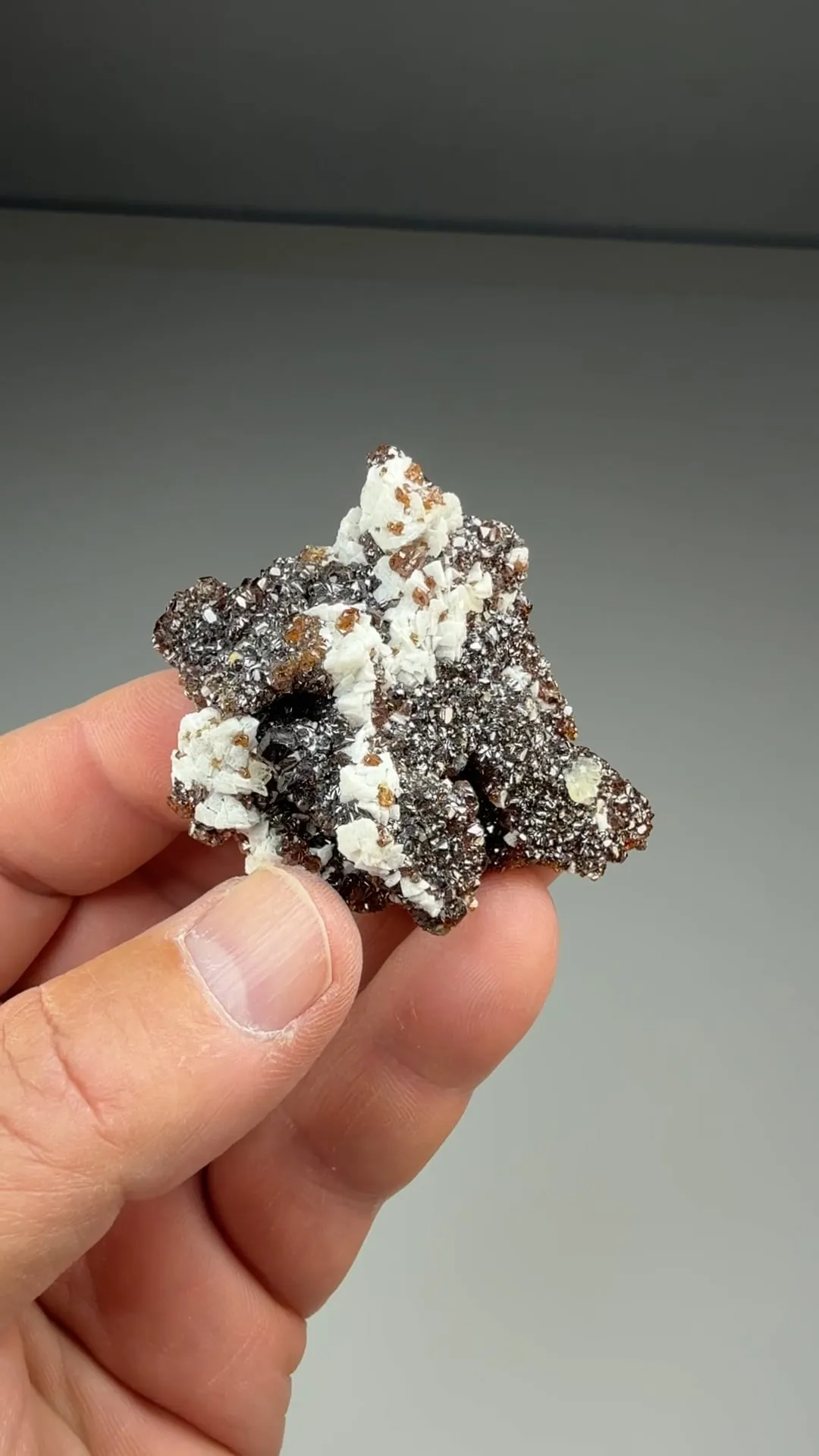 Sphalerite with Dolomite, Barite (2048) - image 2