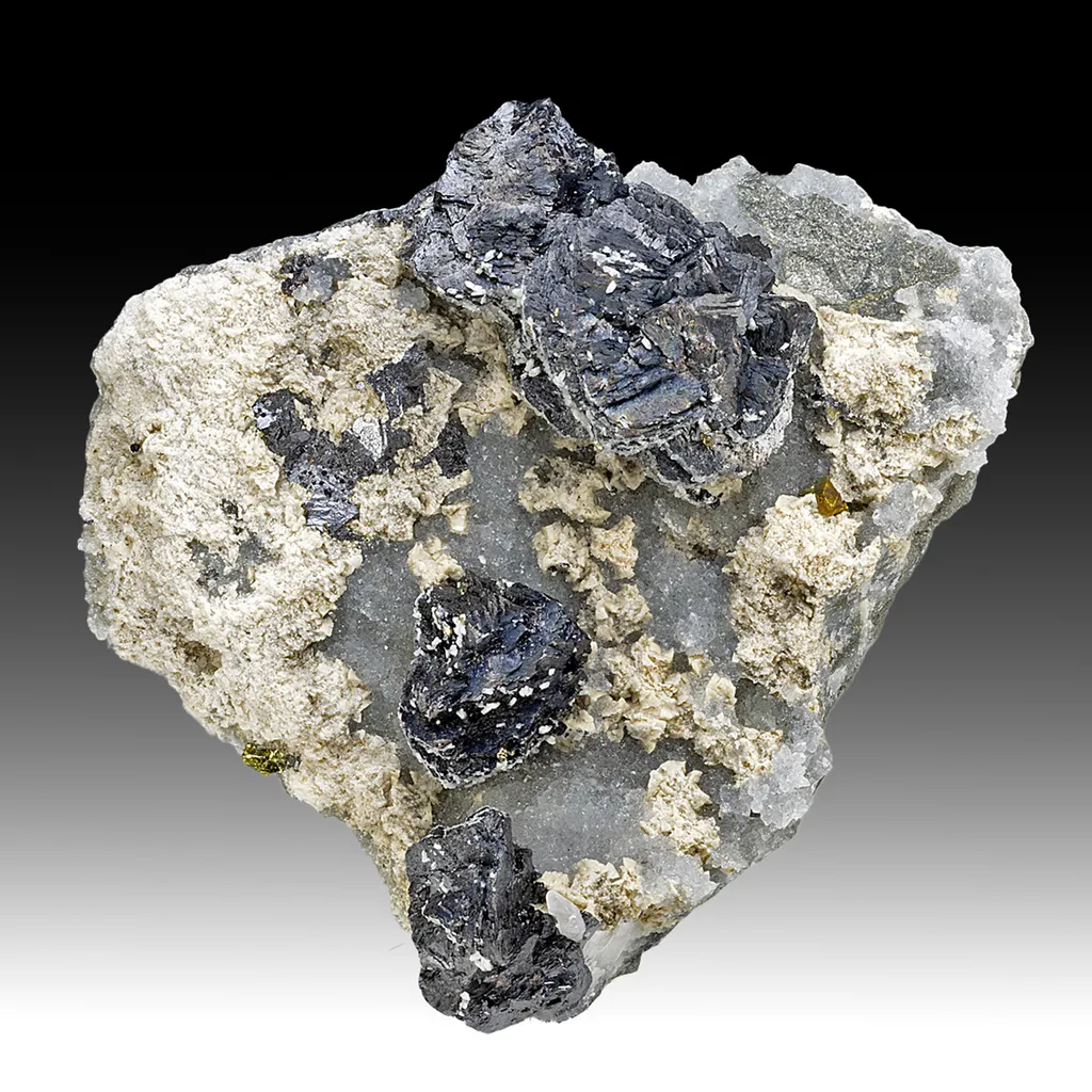 Sphalerite with Dolomite, Calcite image