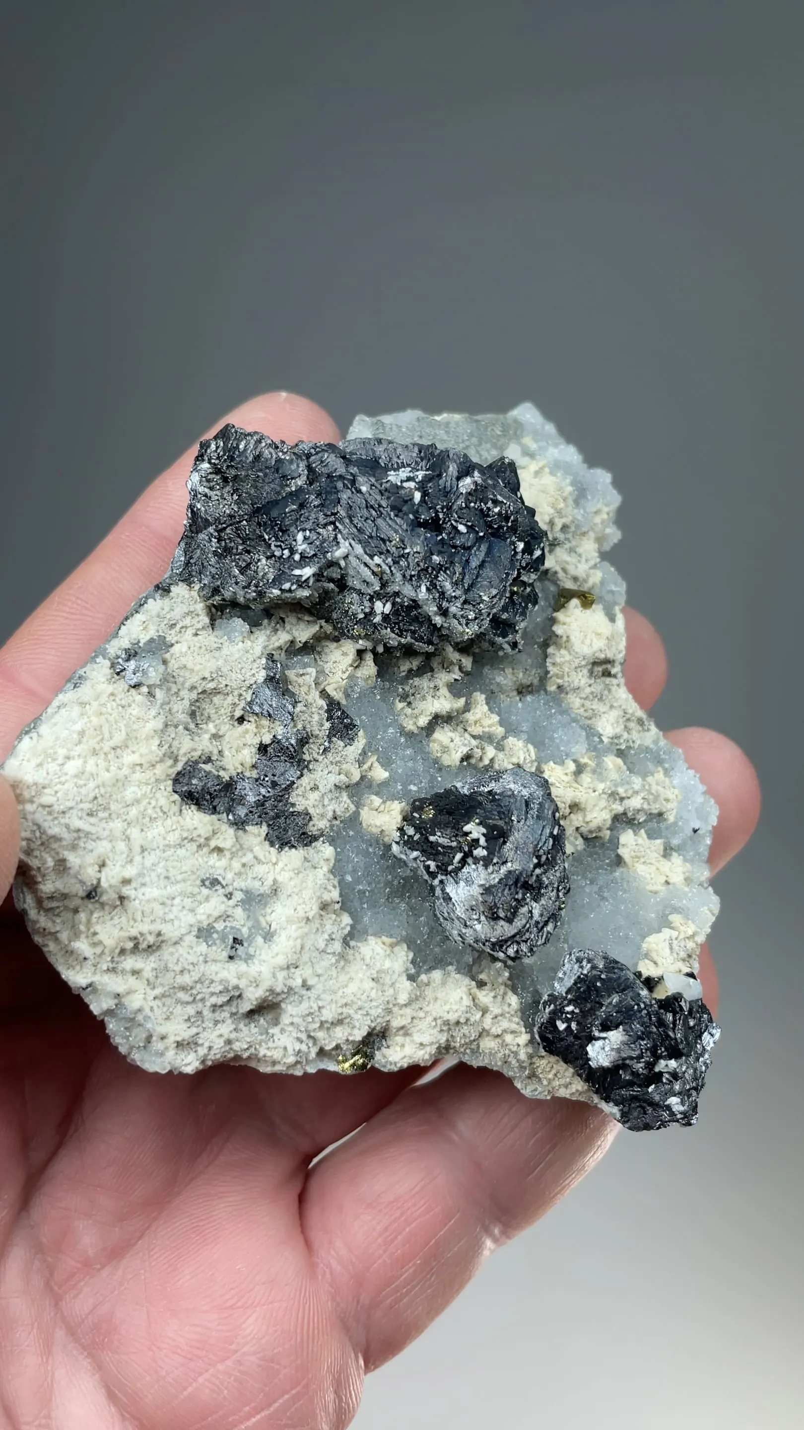 Sphalerite with Dolomite, Calcite - image 2