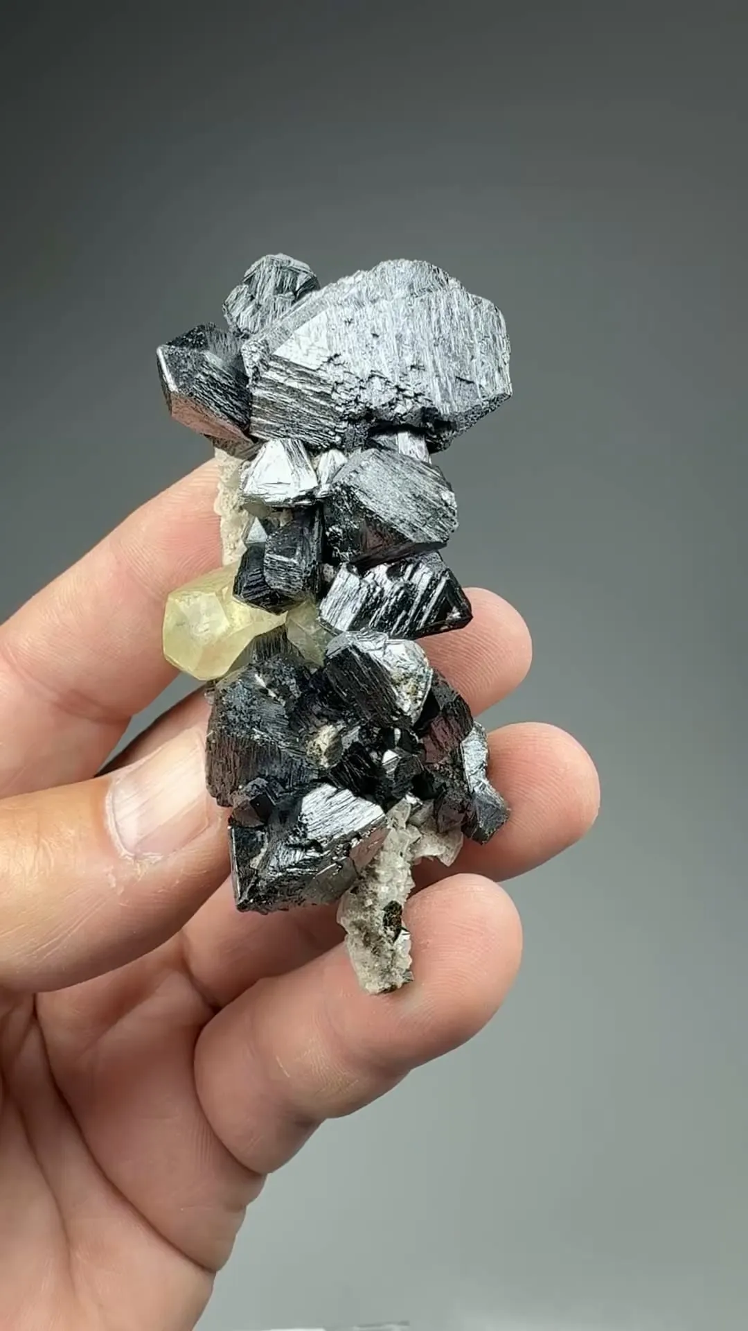 Sphalerite with Dolomite, Calcite - image 2