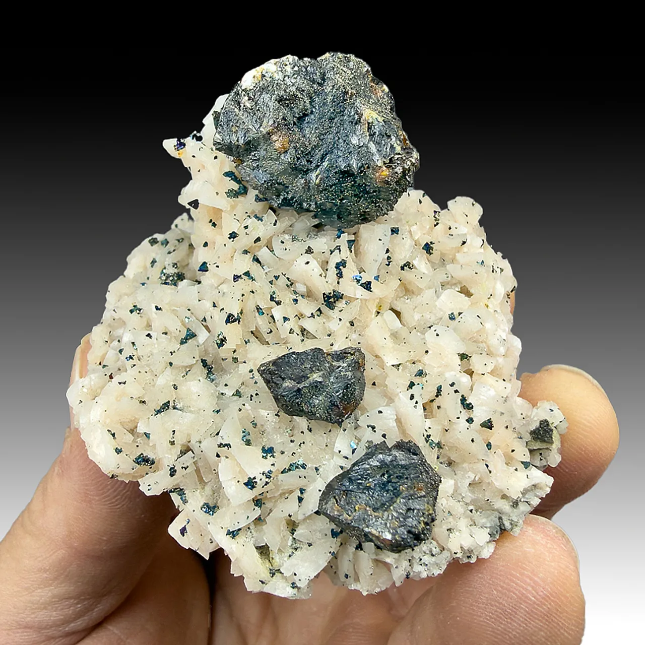 Sphalerite with Dolomite, Chalcopyrite - image 1