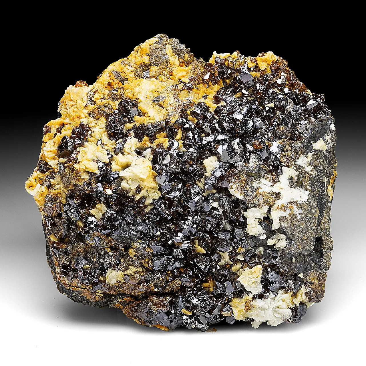 Sphalerite with Dolomite, Siderite - image 1