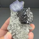 Sphalerite with Fluorite, Quartz - image 2