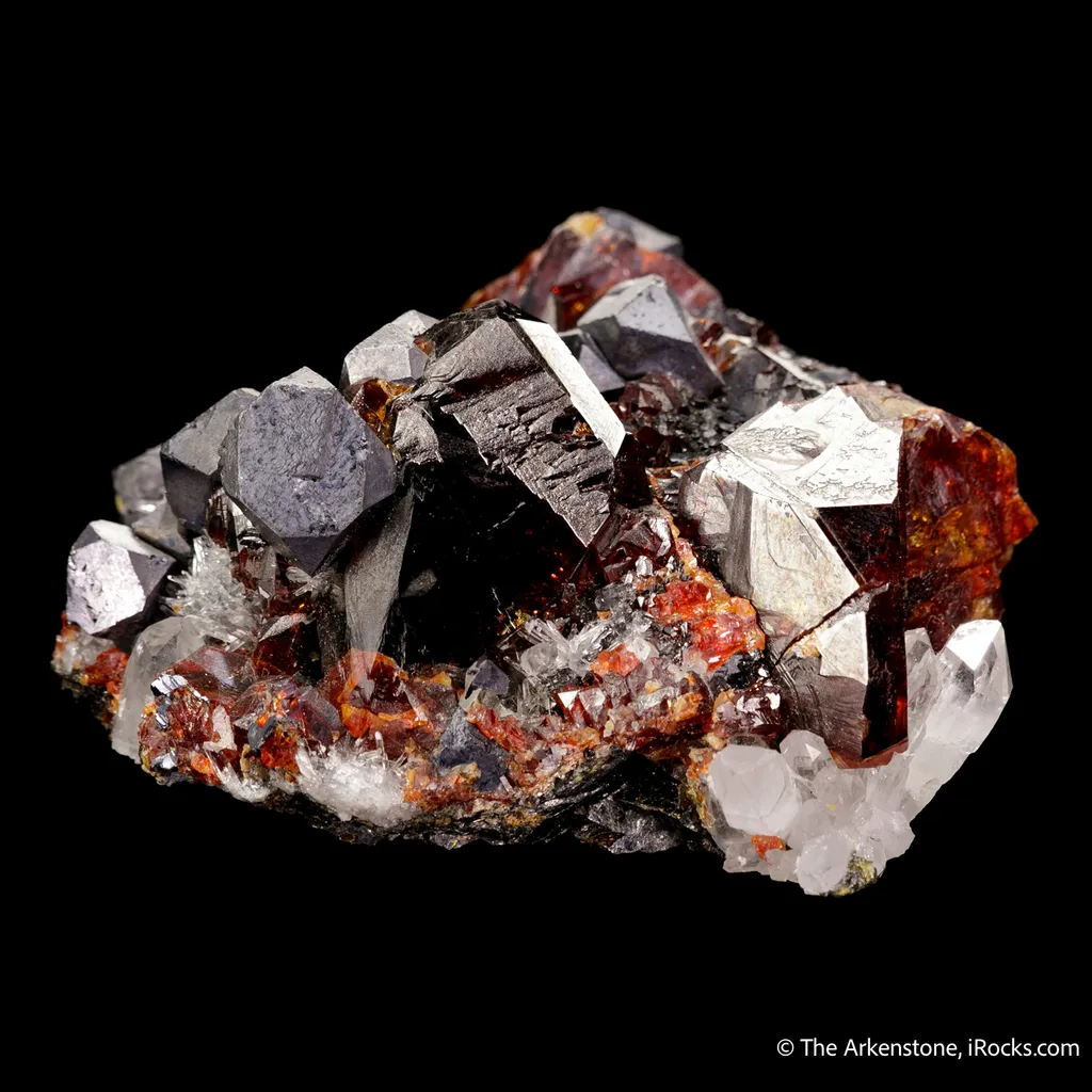 Sphalerite with Galena and Quartz image