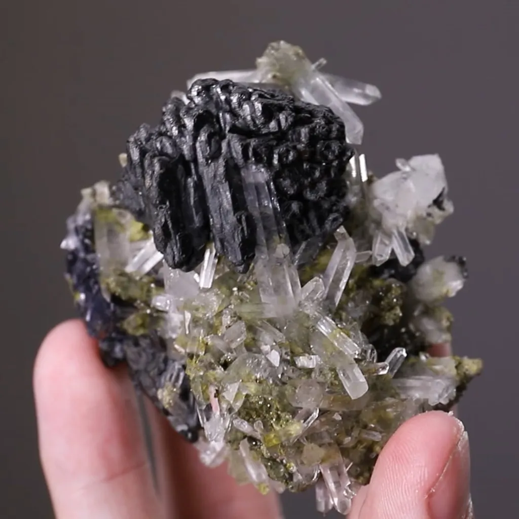 Sphalerite with Galena and Quartz - image 2