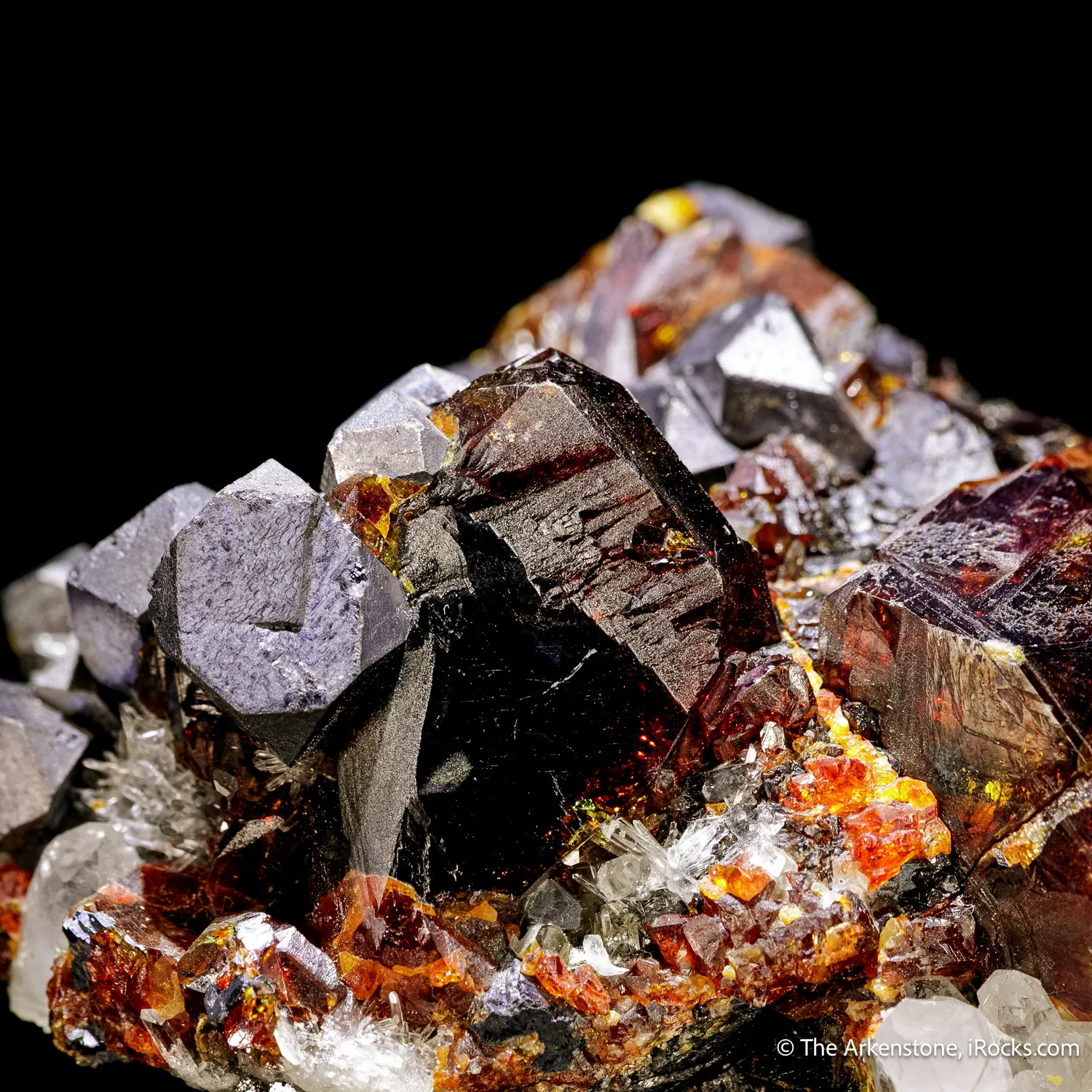 Sphalerite with Galena and Quartz - image 8