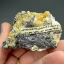 Sphalerite with Galena, Calcite - image 2