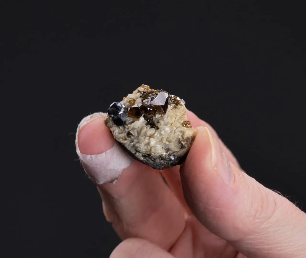 Sphalerite with Galena on Dolomite - image 2